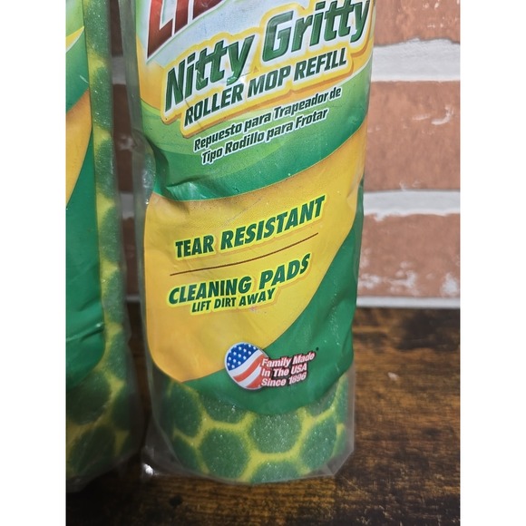 Libman Nitty Gritty Roller Mop Refill Tear Resistant - New Lot Of 2 - Picture 3 of 7